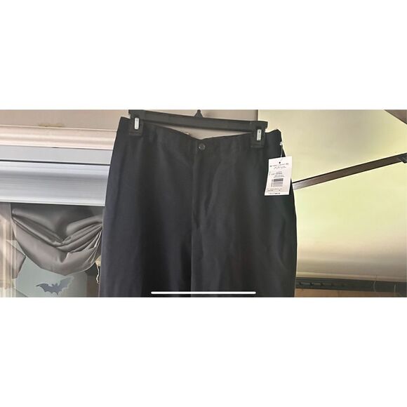 Harve Benard Wool/lana spandex blend black dress pants size 8 NWT - Picture 5 of 15